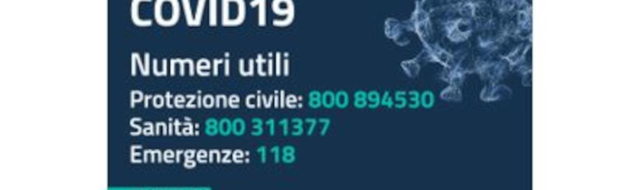 Covid19 Numeri Utili