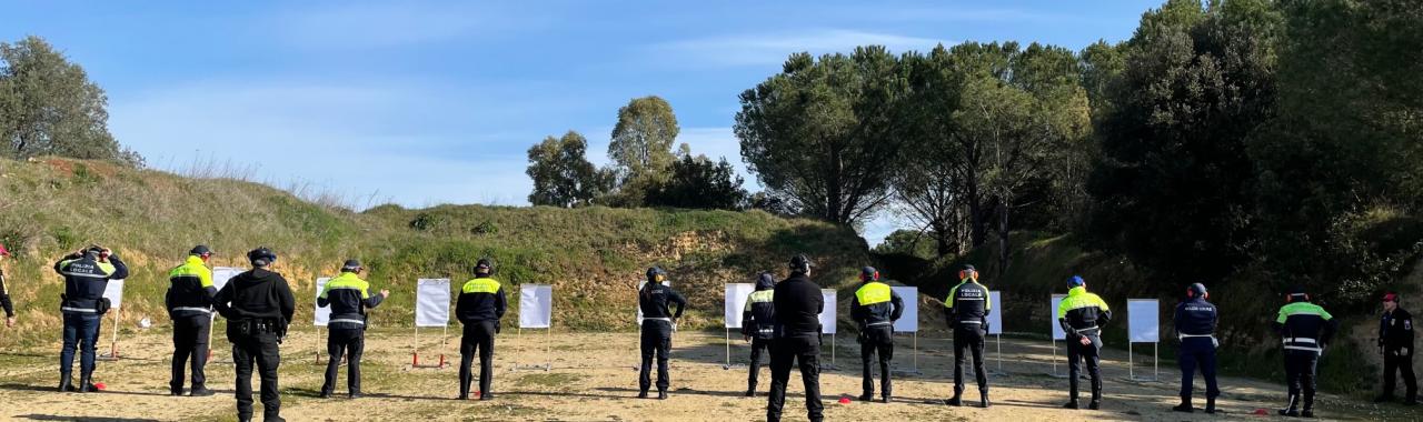Polizia locale Ortacesus 11 marzo 2022 - Lezione di Tiro 